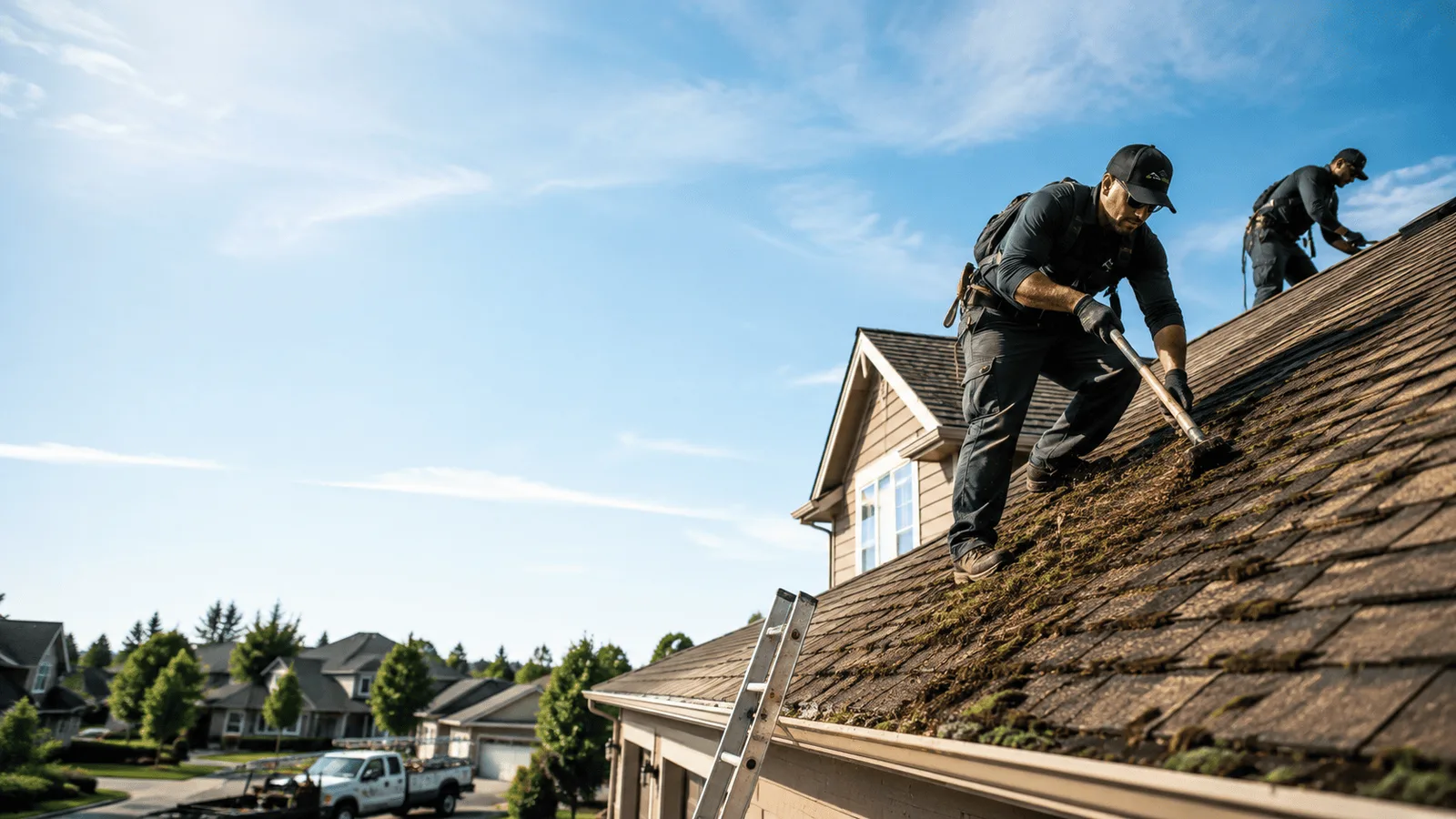 Roof Moss Removal in Telephone, TX near me